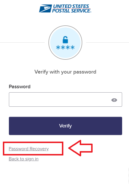 password recovery 